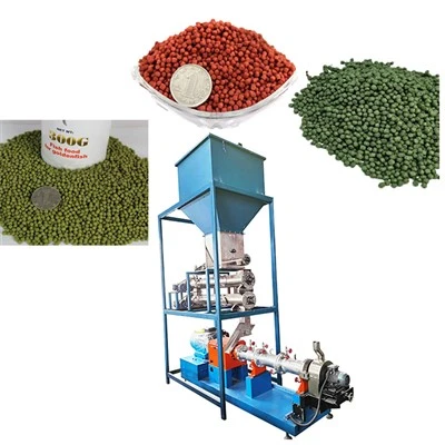 Produktionsmaskine til synkende fiskefoderpiller