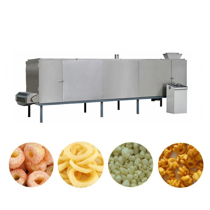 Corn Puff Extrusion Snacks factory
