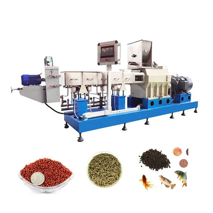 Floating Fish Food Pellet Extruder Machine