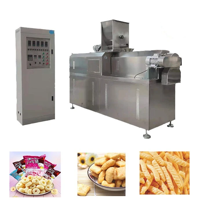 Puffed Snack Food Extruder Machinery