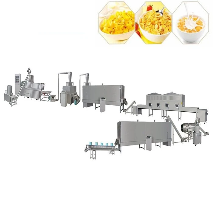 Twin Screw Corn Flakes Extruder