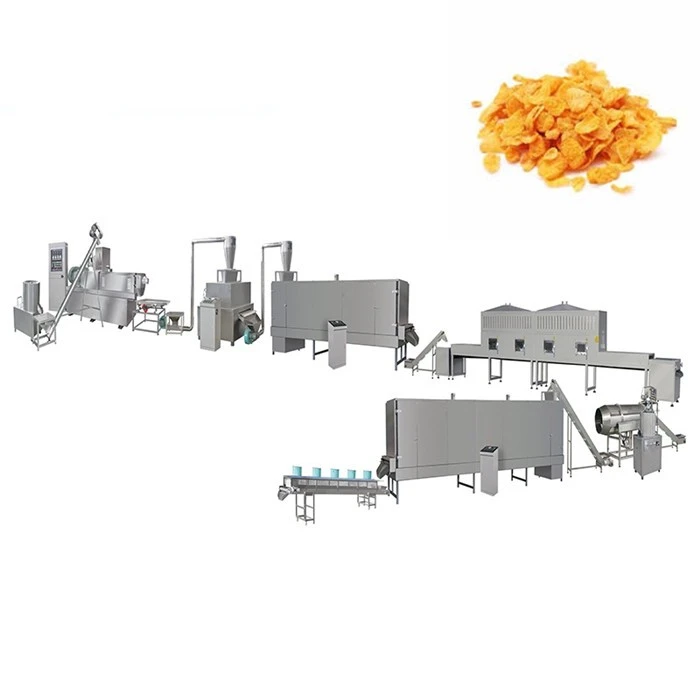 Twin Screw Corn Flakes Extruder